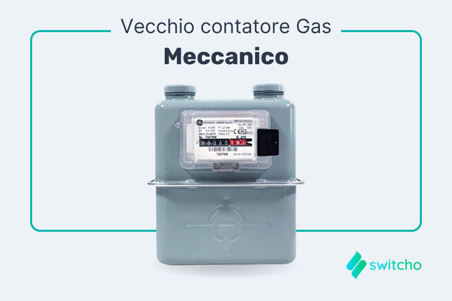 contatore gas meccanico