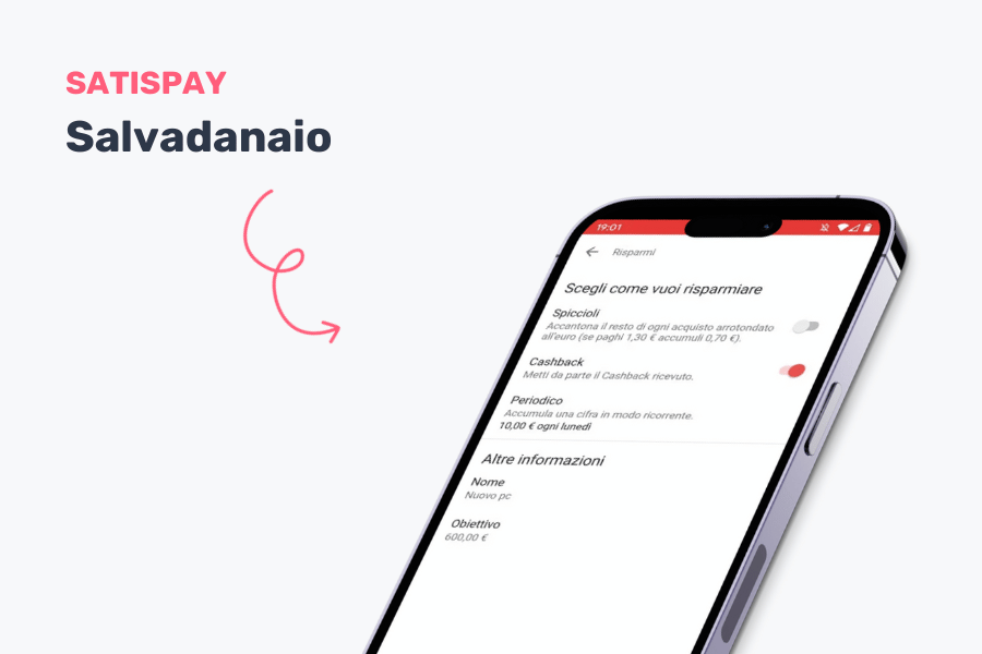 App Salvadanaio Satispay